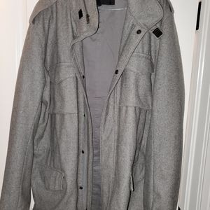 Grey winter coat French Connection XXL